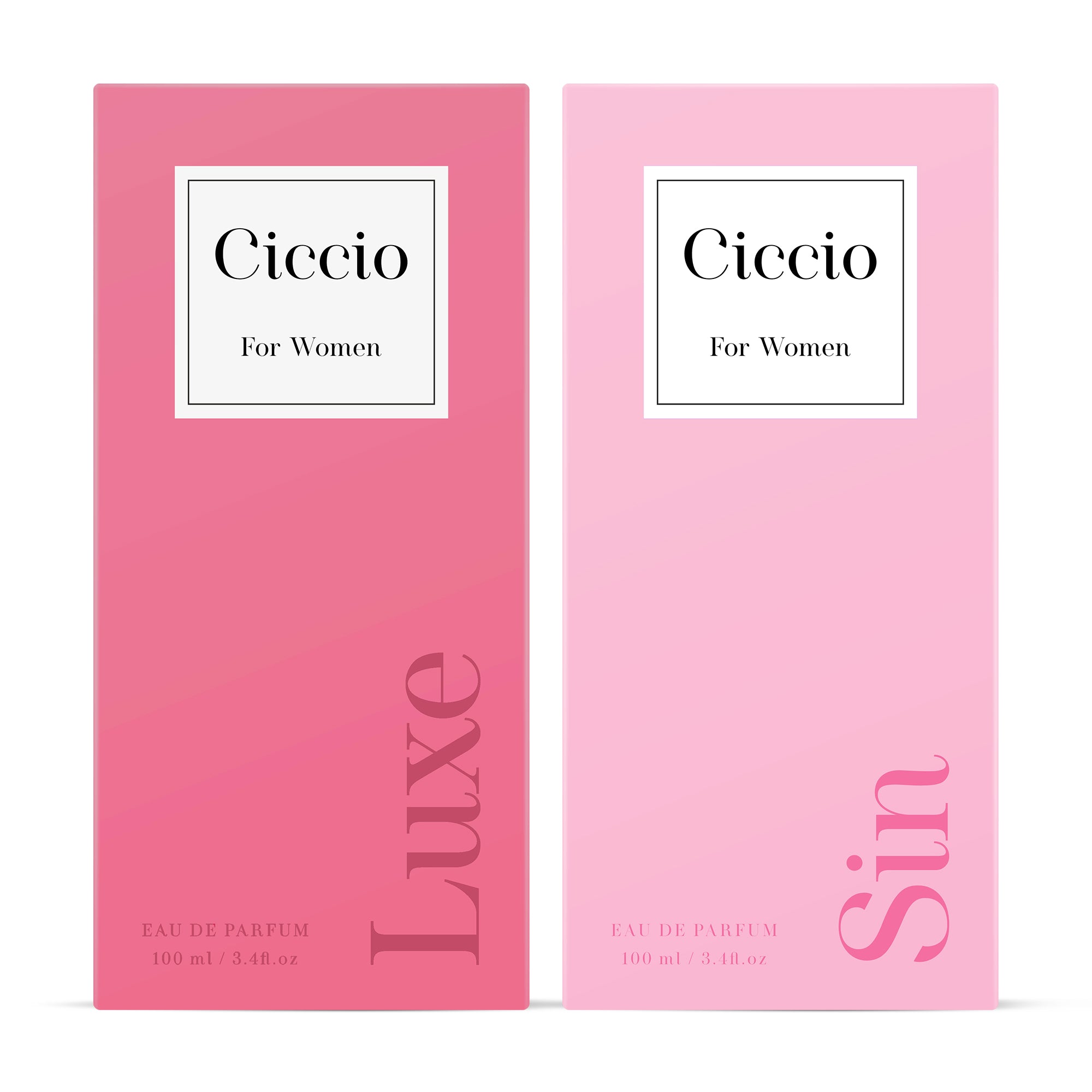 Ciccio LUXE & SIN For Women (Combo Pack of 2x100 ML)