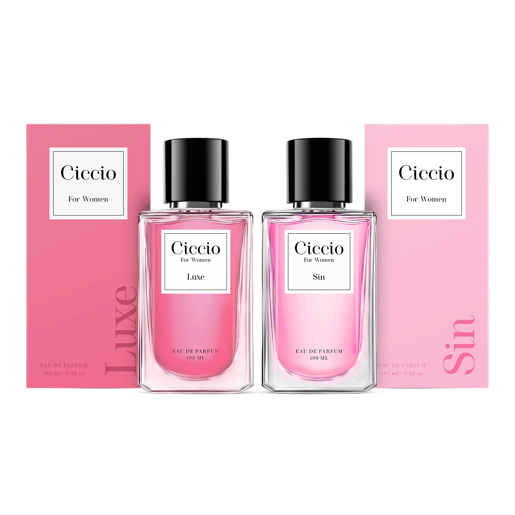 Ciccio LUXE & SIN For Women (Combo Pack of 2x100 ML)