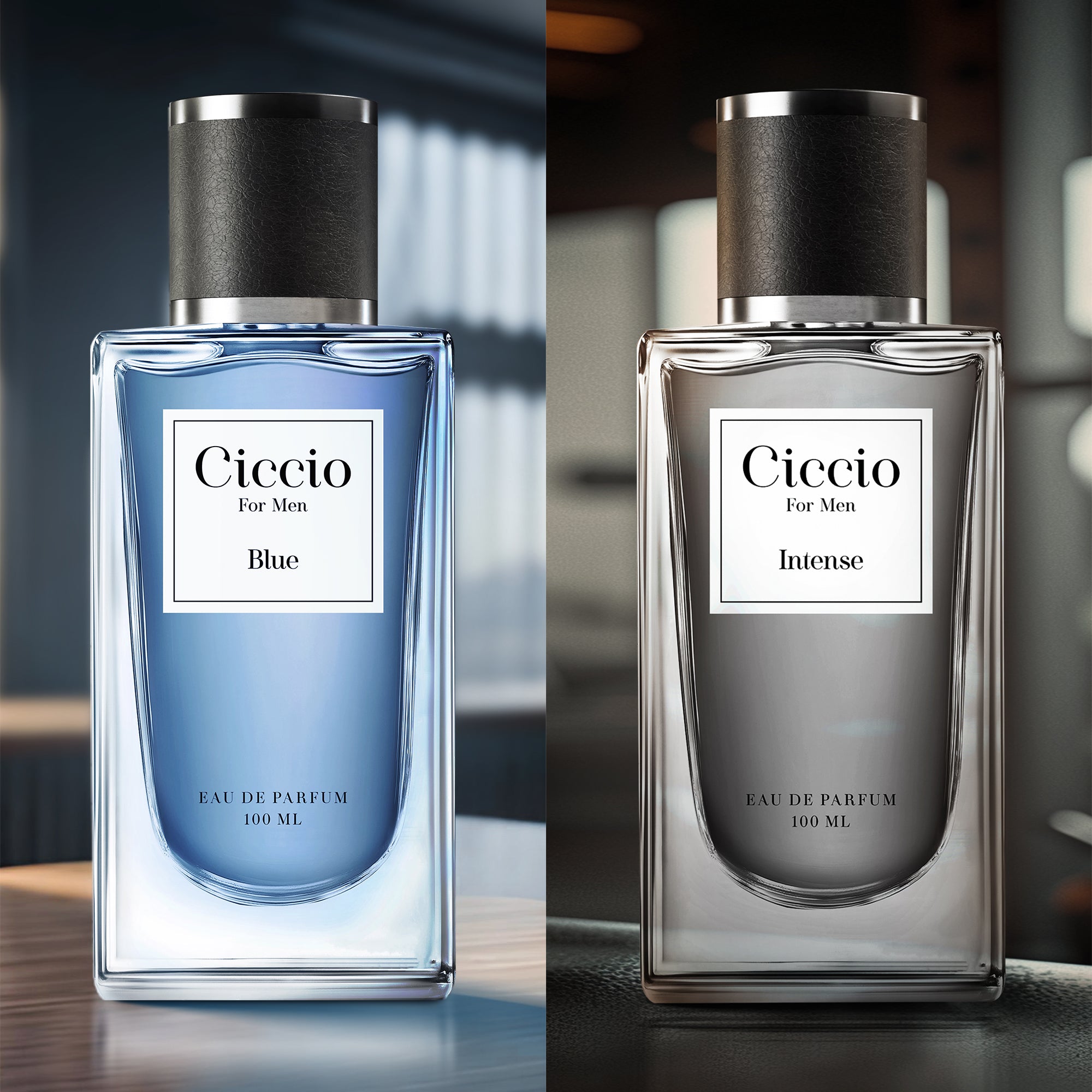 Ciccio Blue & Intense for Men (Combo Pack of 2x100 ML)