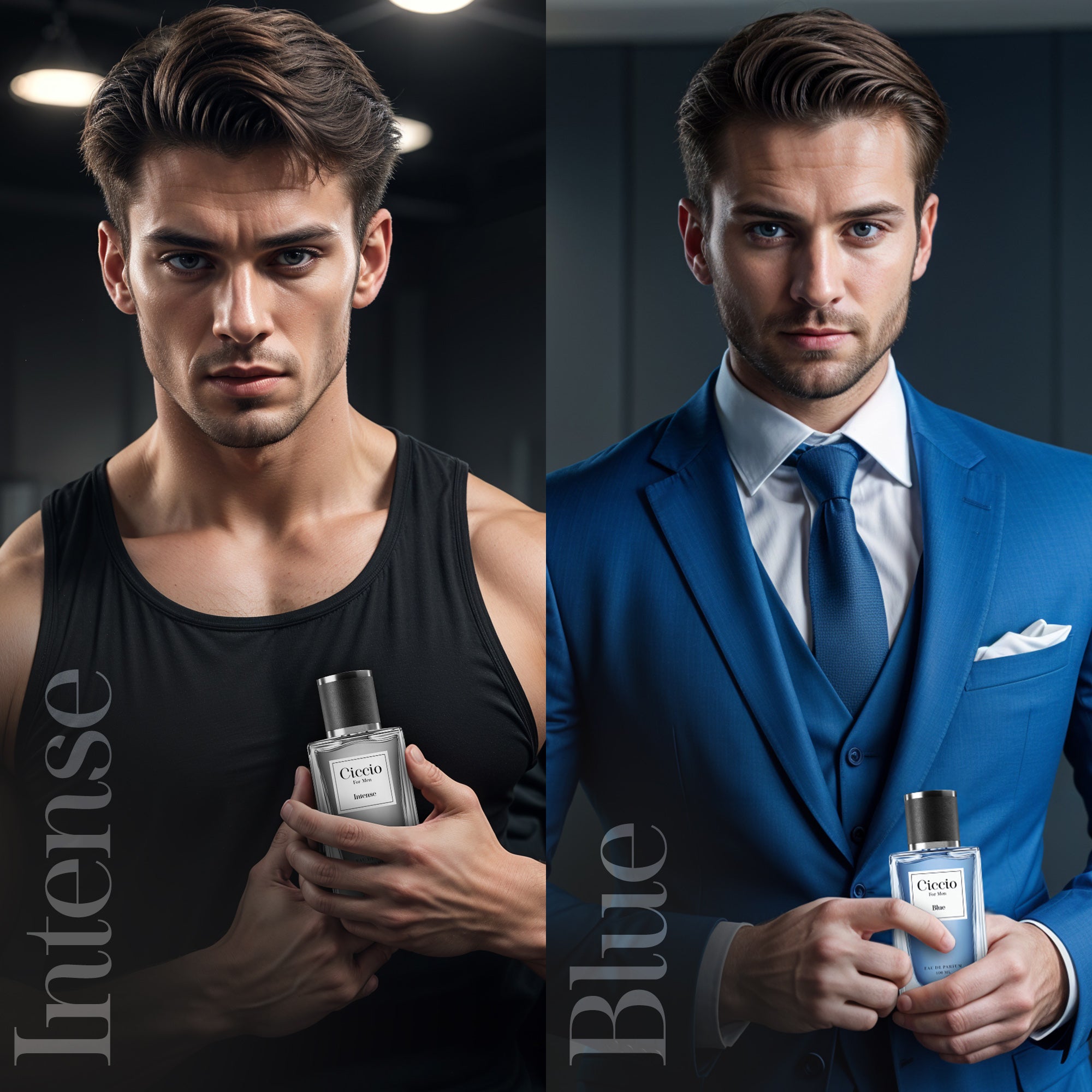 Ciccio Blue & Intense for Men (Combo Pack of 2x100 ML)