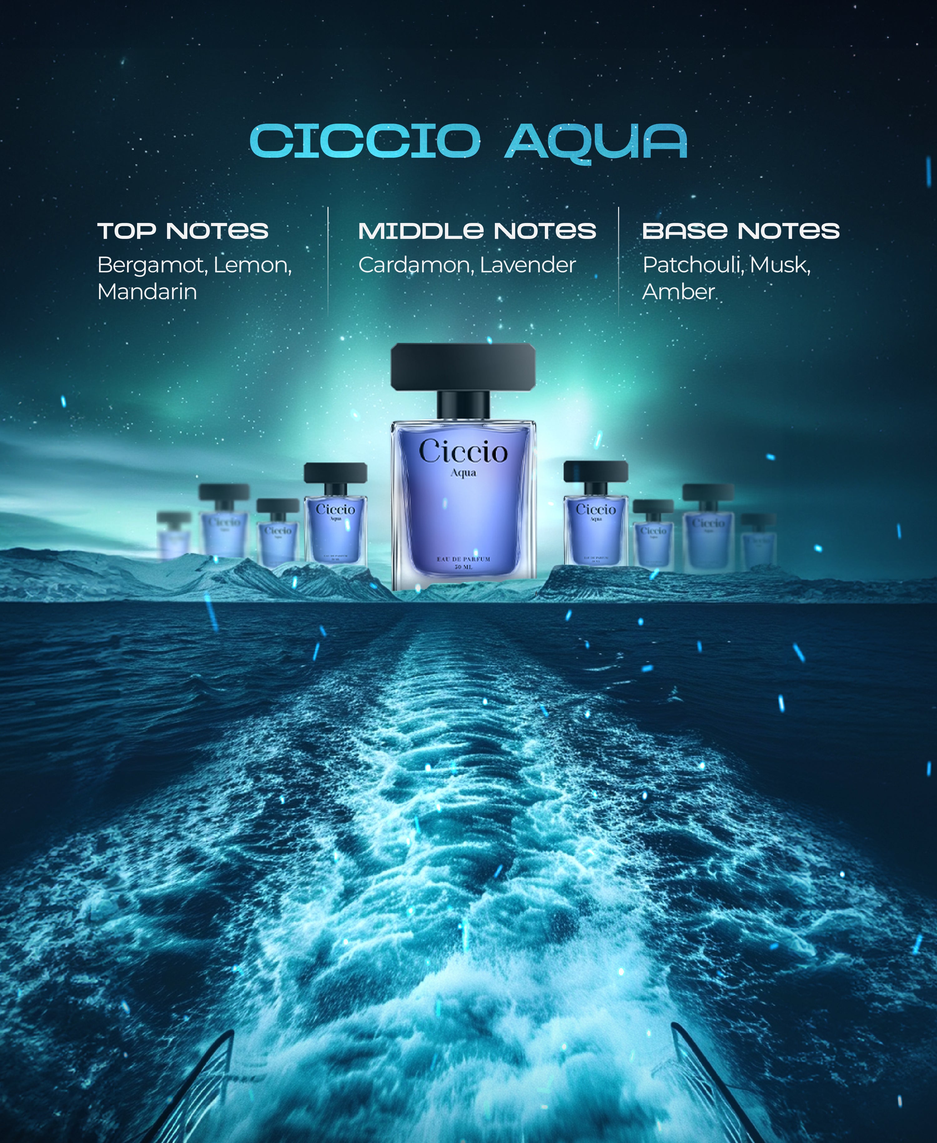 Ciccio Aqua Eau De Parfum For Men