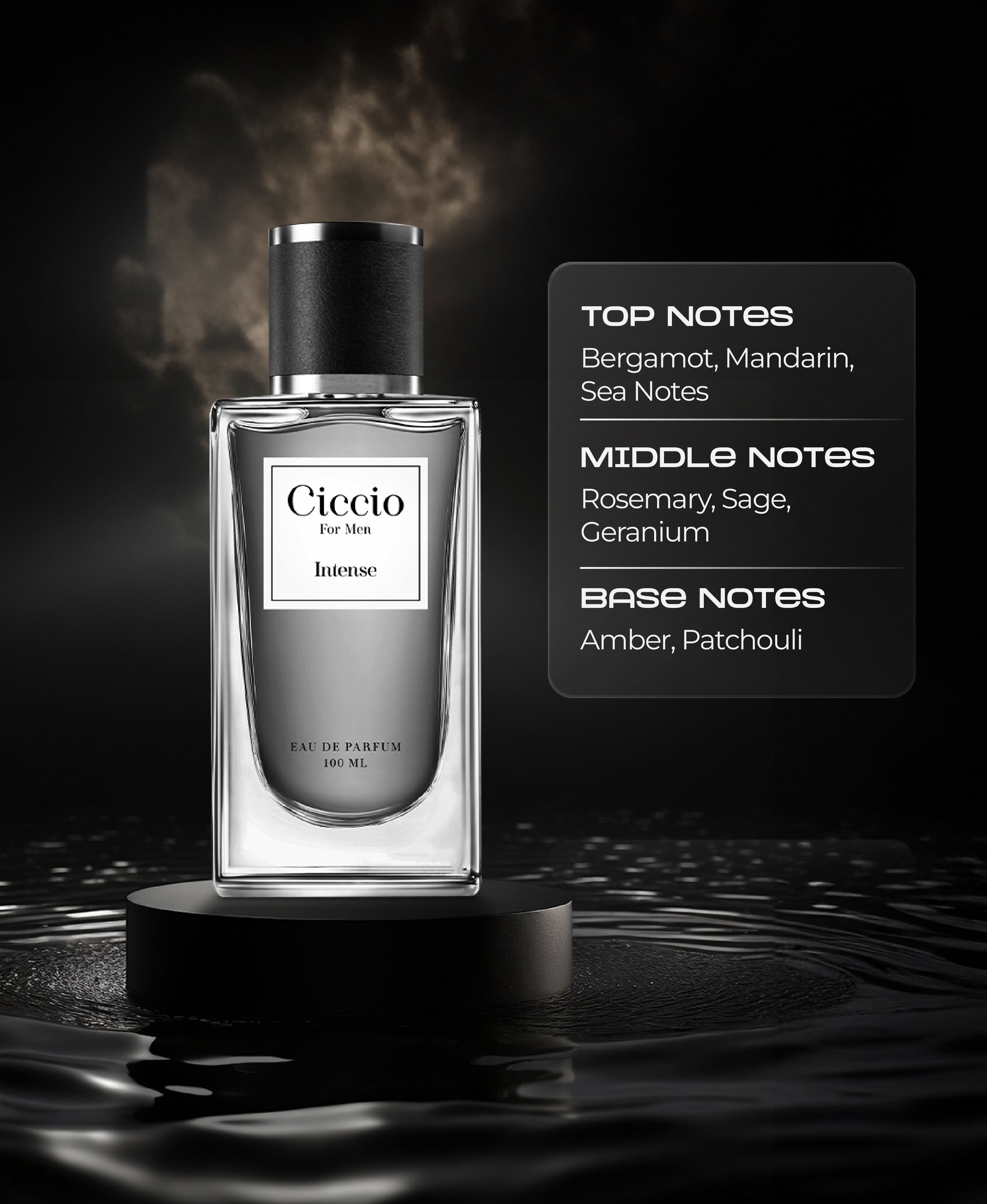 Ciccio Intense Eau De Parfum For Men