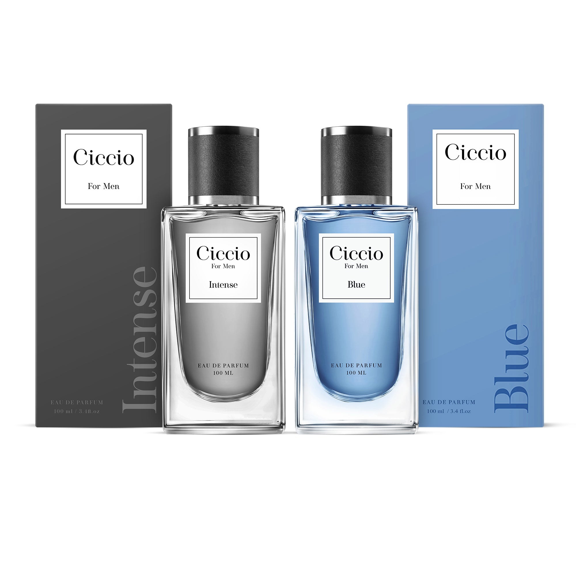Ciccio Blue & Intense for Men (Combo Pack of 2)