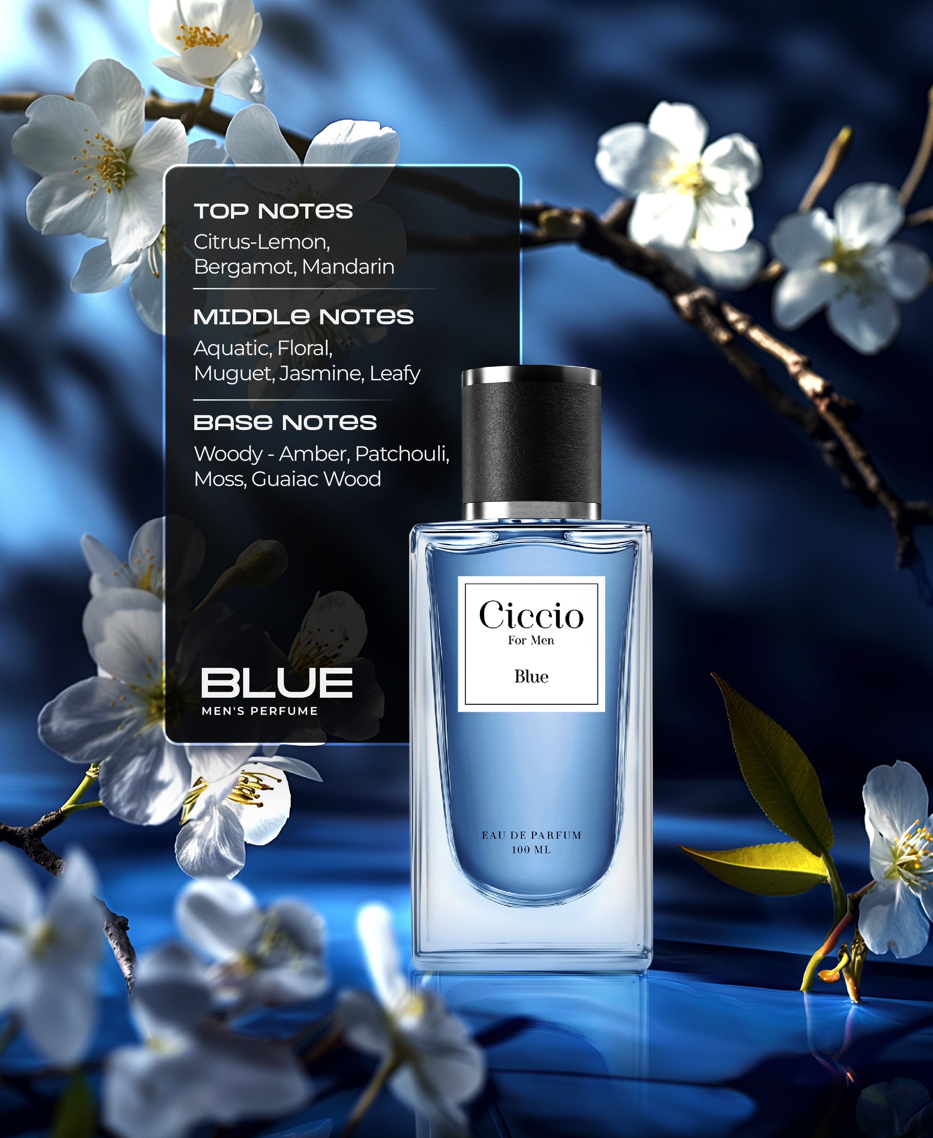 Ciccio Blue Eau De Parfum For Men