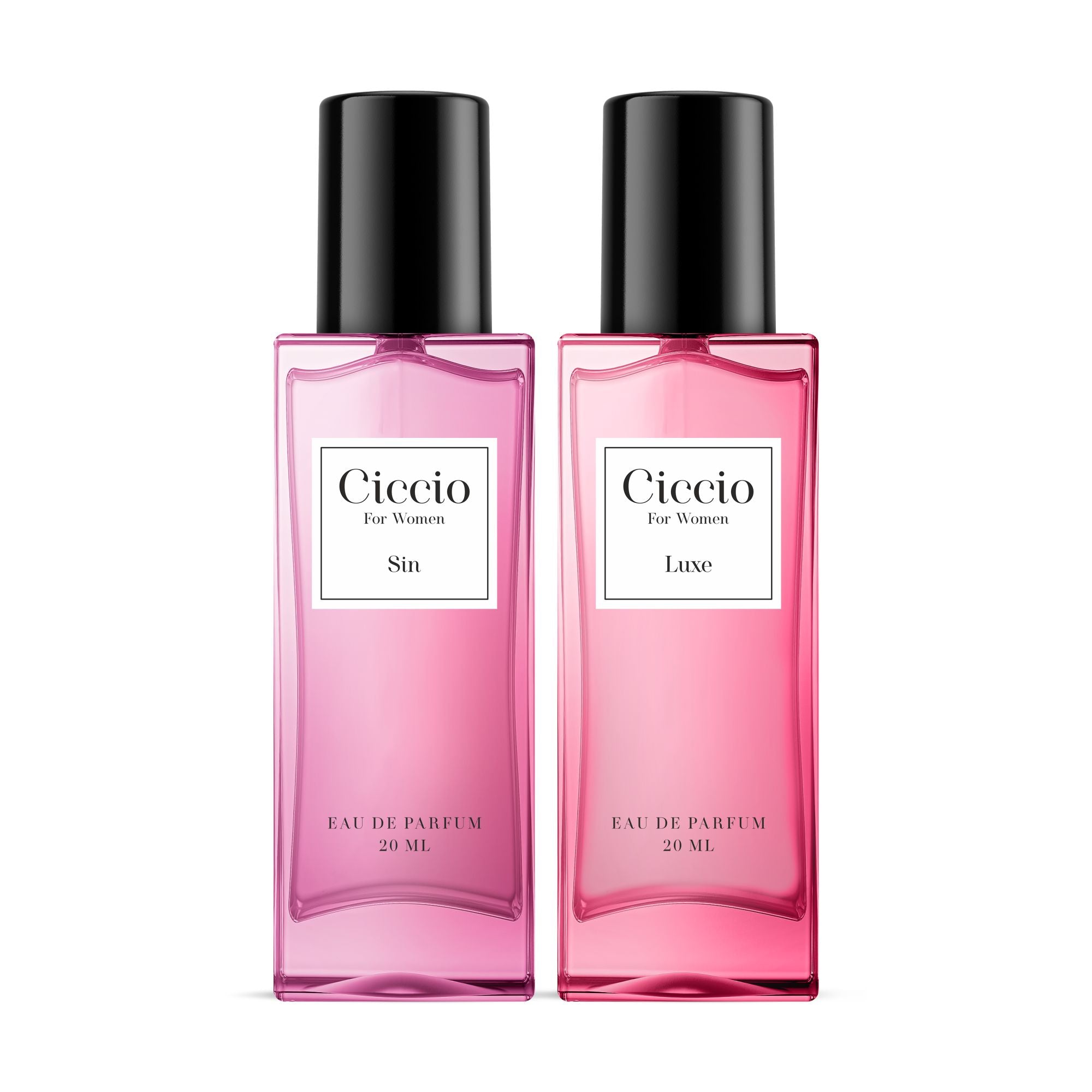 Ciccio Sin & Luxe For Women - 20ML (Gift Pack of 2)